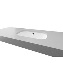 Bodhi 540mm Gloss White Undermount Basin